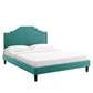 Modway Adelaide Performance Velvet Full Platform Bed FredCo