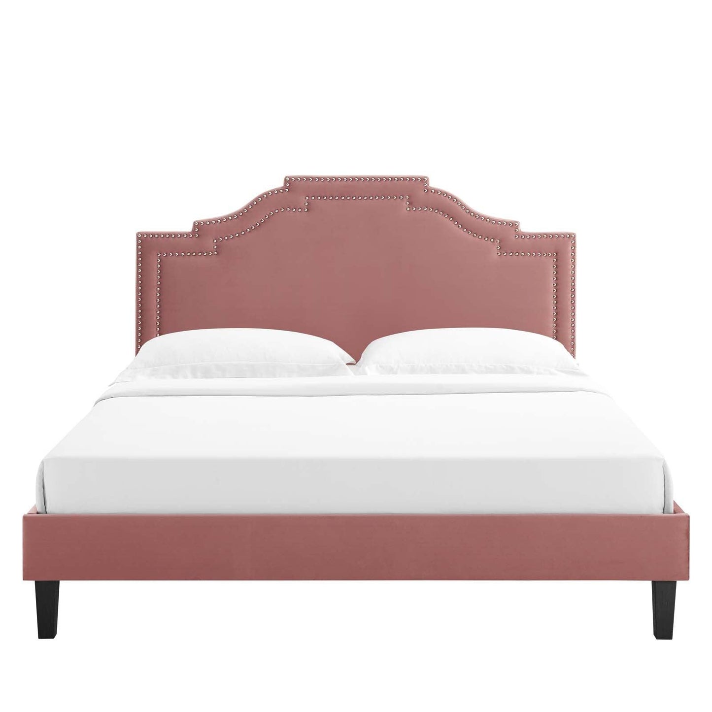 Modway Adelaide Performance Velvet Full Platform Bed FredCo