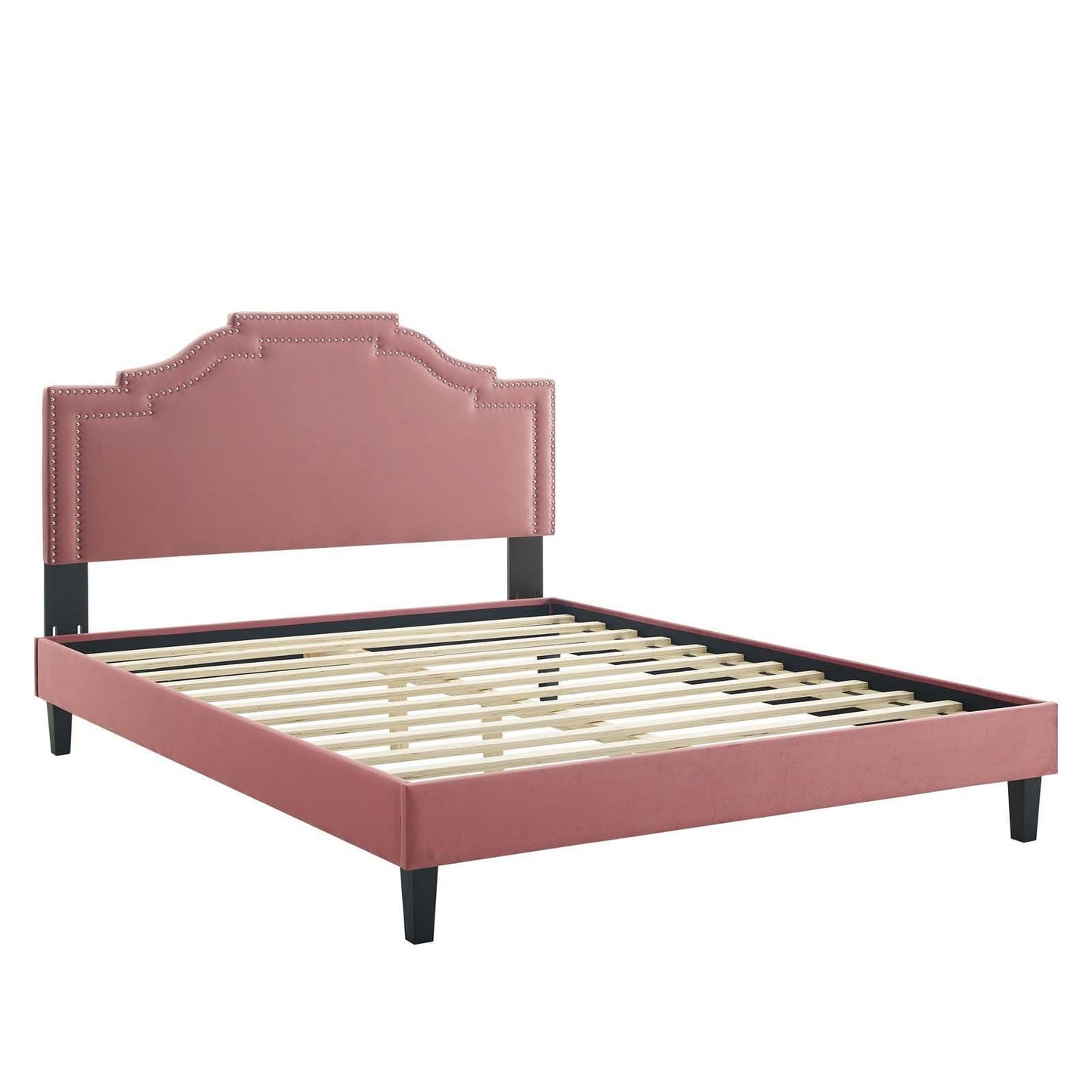 Modway Adelaide Performance Velvet Full Platform Bed FredCo