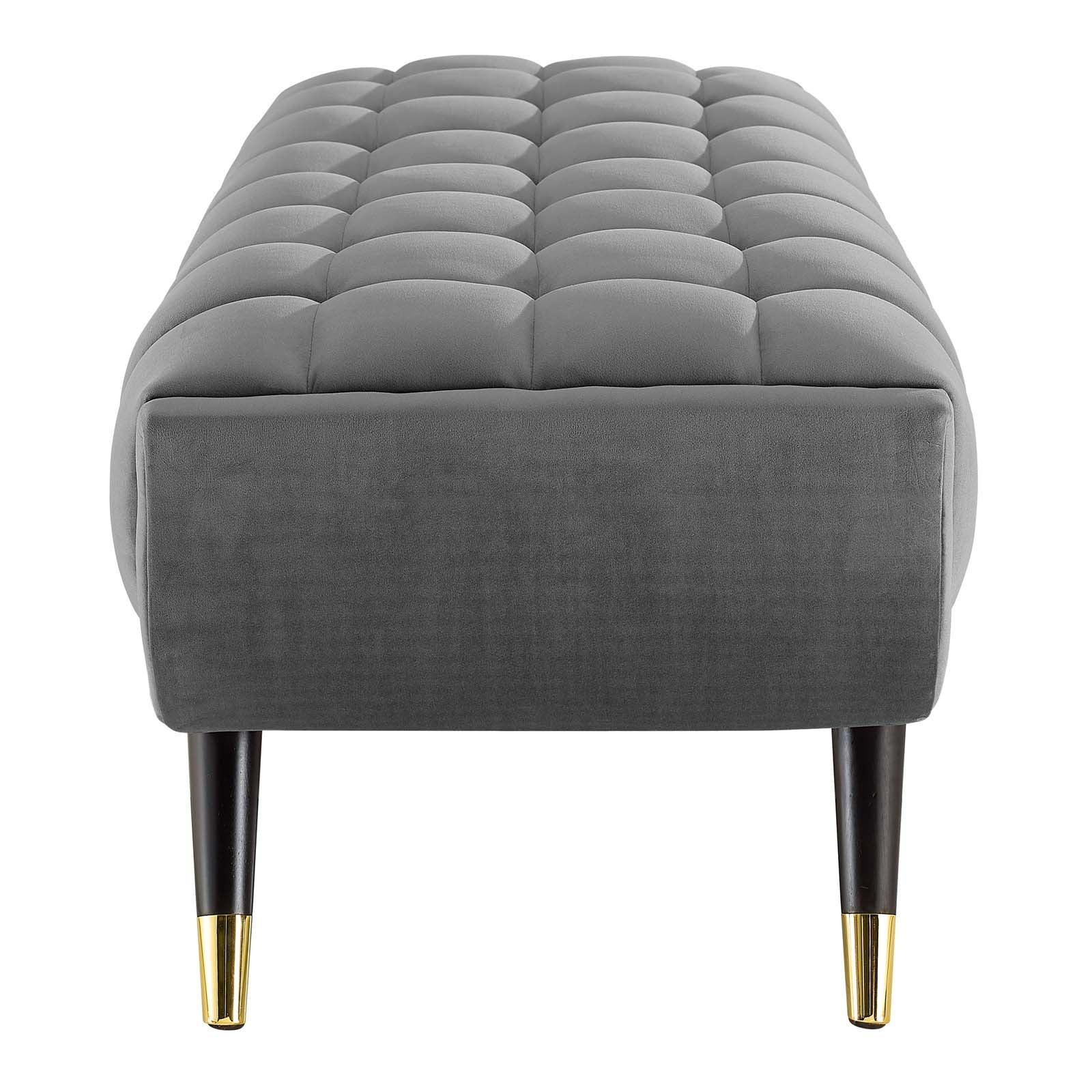 Modway Adept 60" Performance Velvet Bench FredCo