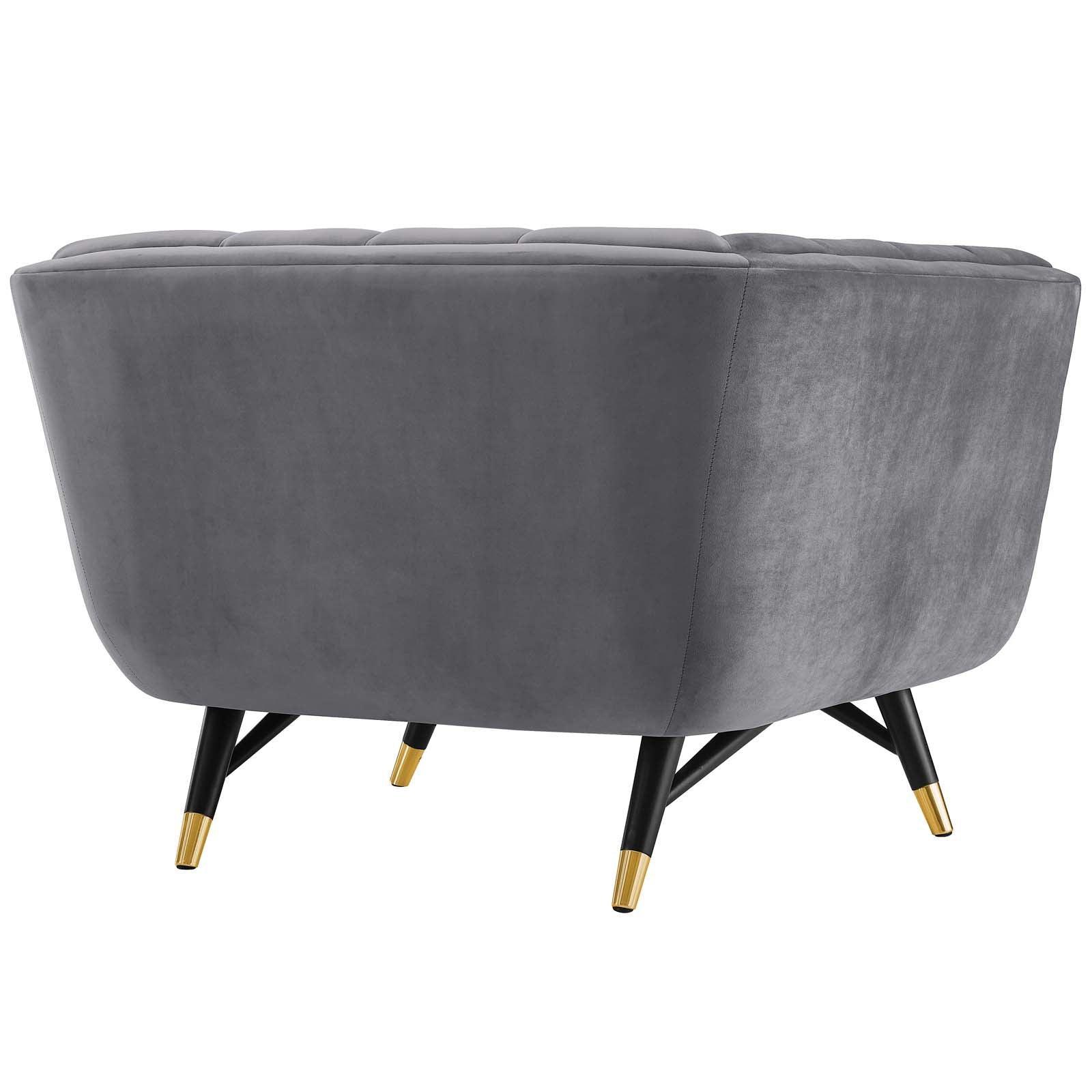 Modway Adept Performance Velvet Armchair FredCo