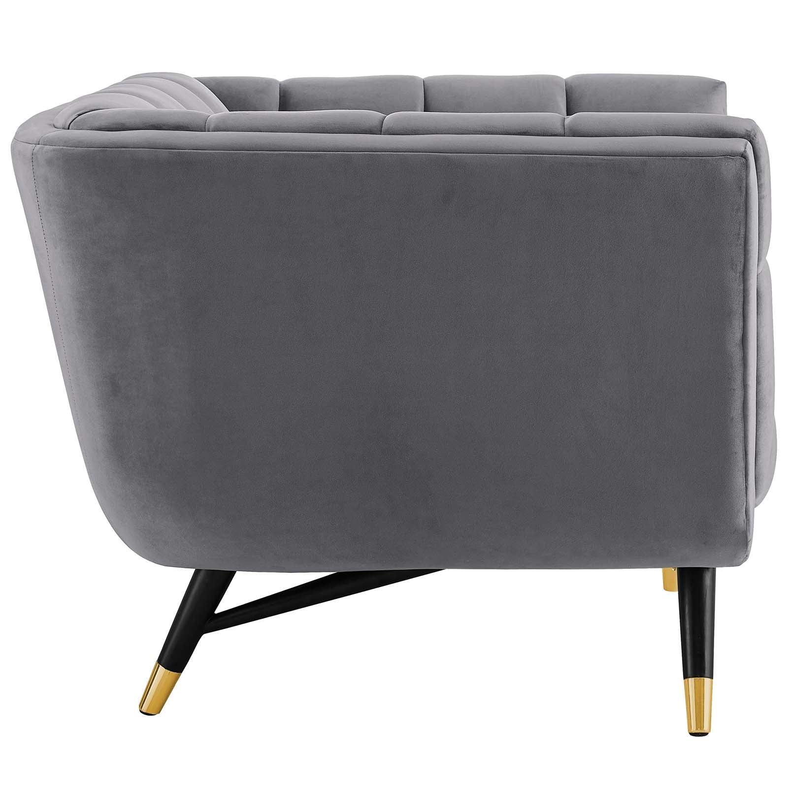 Modway Adept Performance Velvet Armchair FredCo