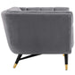 Modway Adept Performance Velvet Armchair FredCo