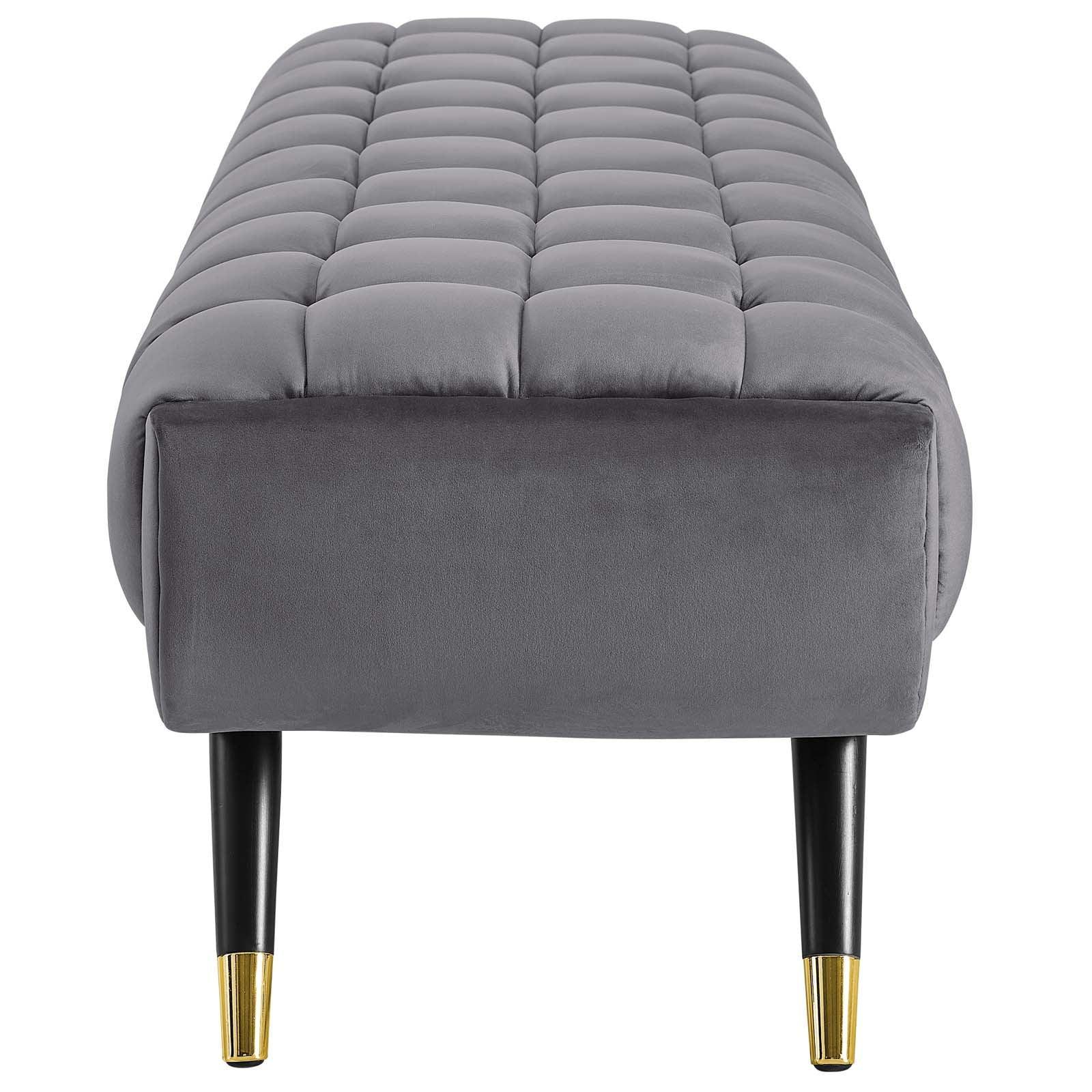 Modway Adept Performance Velvet Bench FredCo