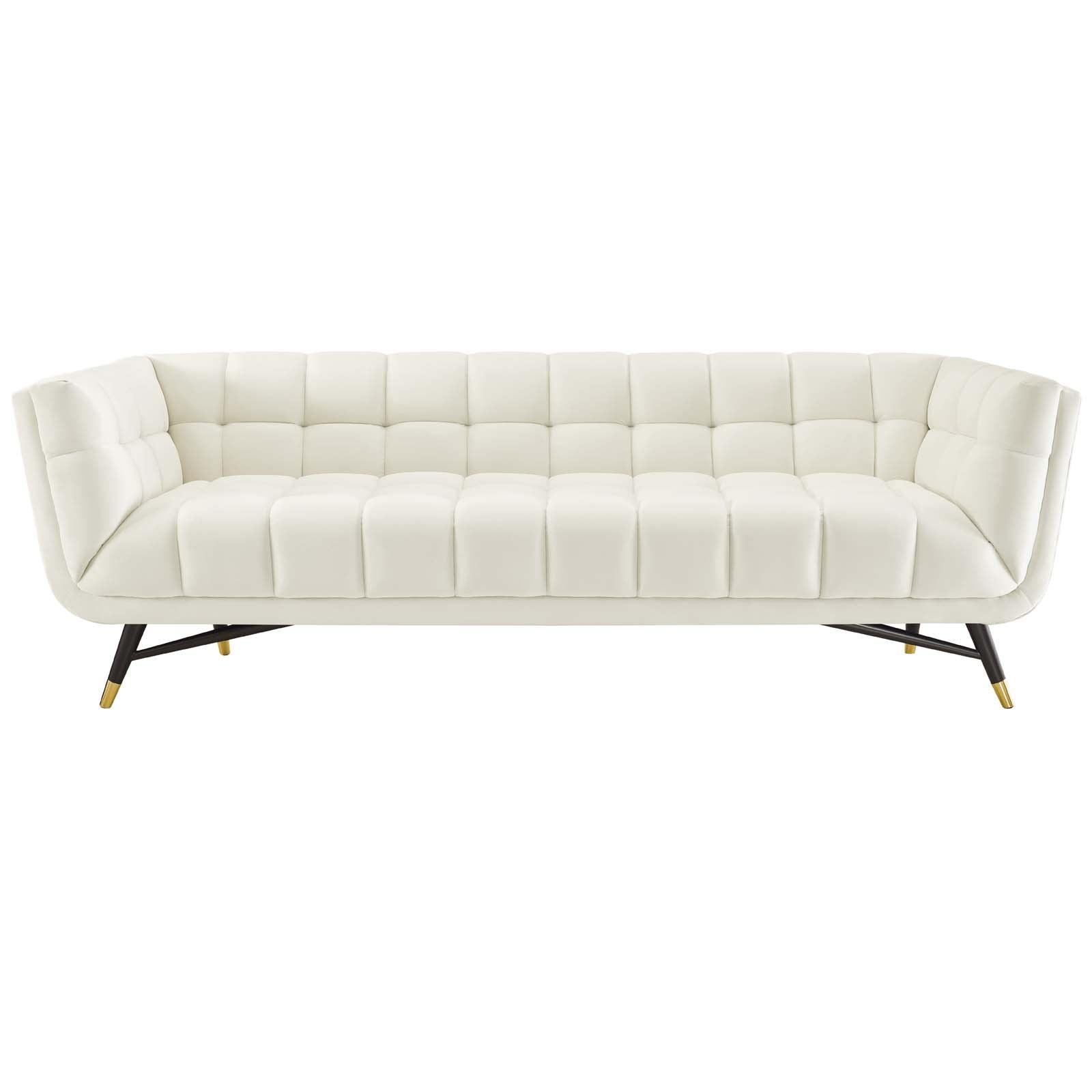 Modway Adept Performance Velvet Sofa FredCo