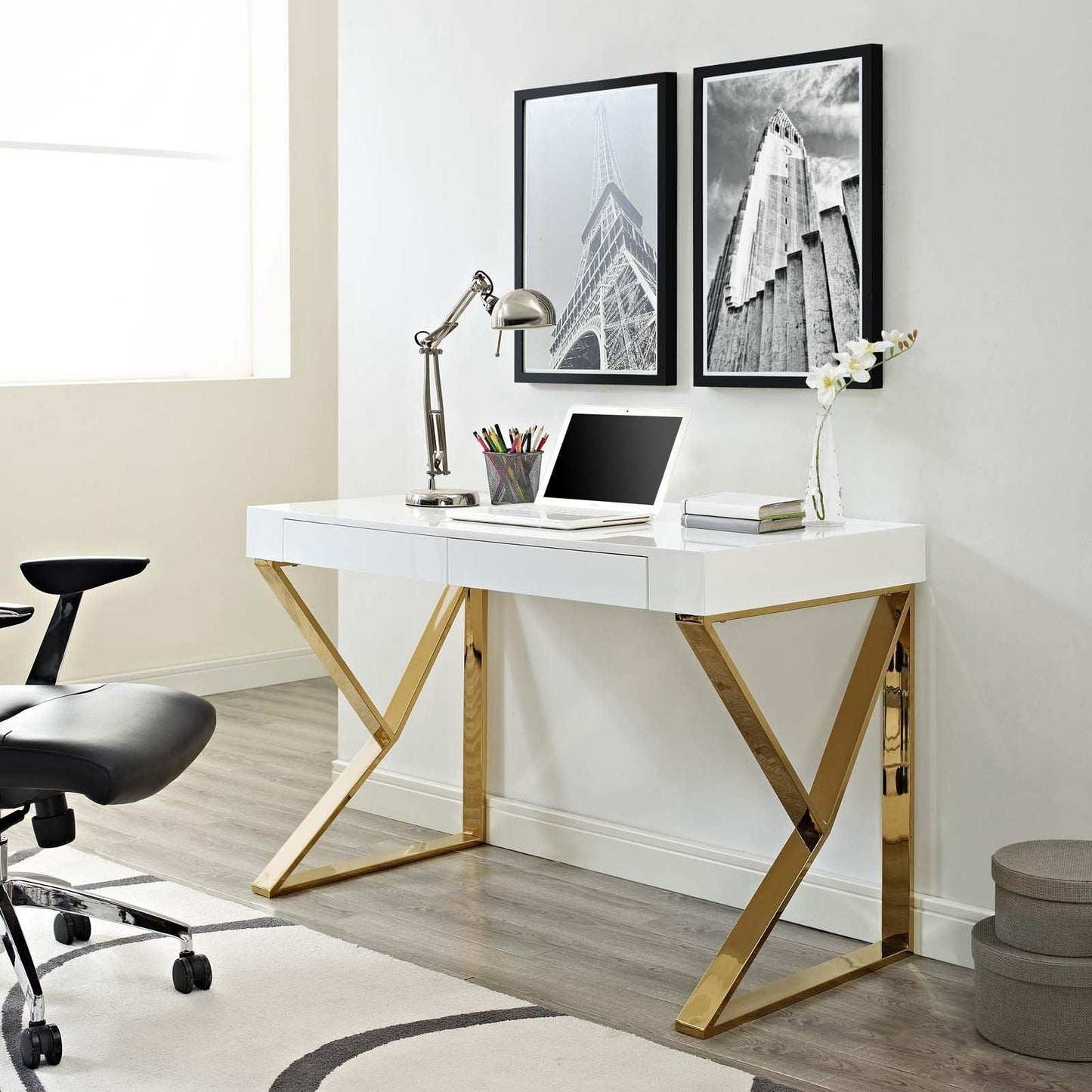 Modway Adjacent Desk, EEI-3031 FredCo