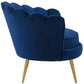 Modway Admire Scalloped Edge Performance Velvet Accent Armchair FredCo