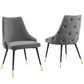 Modway Adorn Dining Side Chair Performance Velvet Set of 2 FredCo