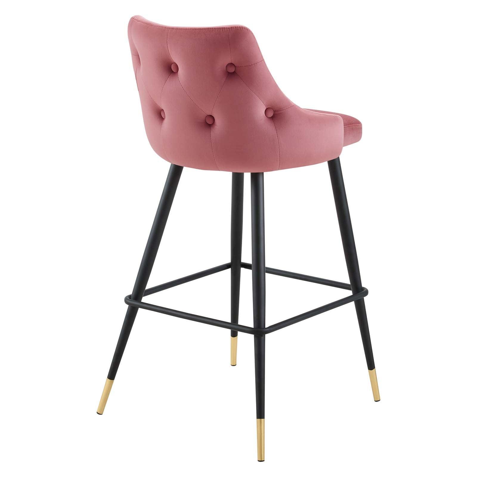 Modway Adorn Performance Velvet Bar Stool FredCo