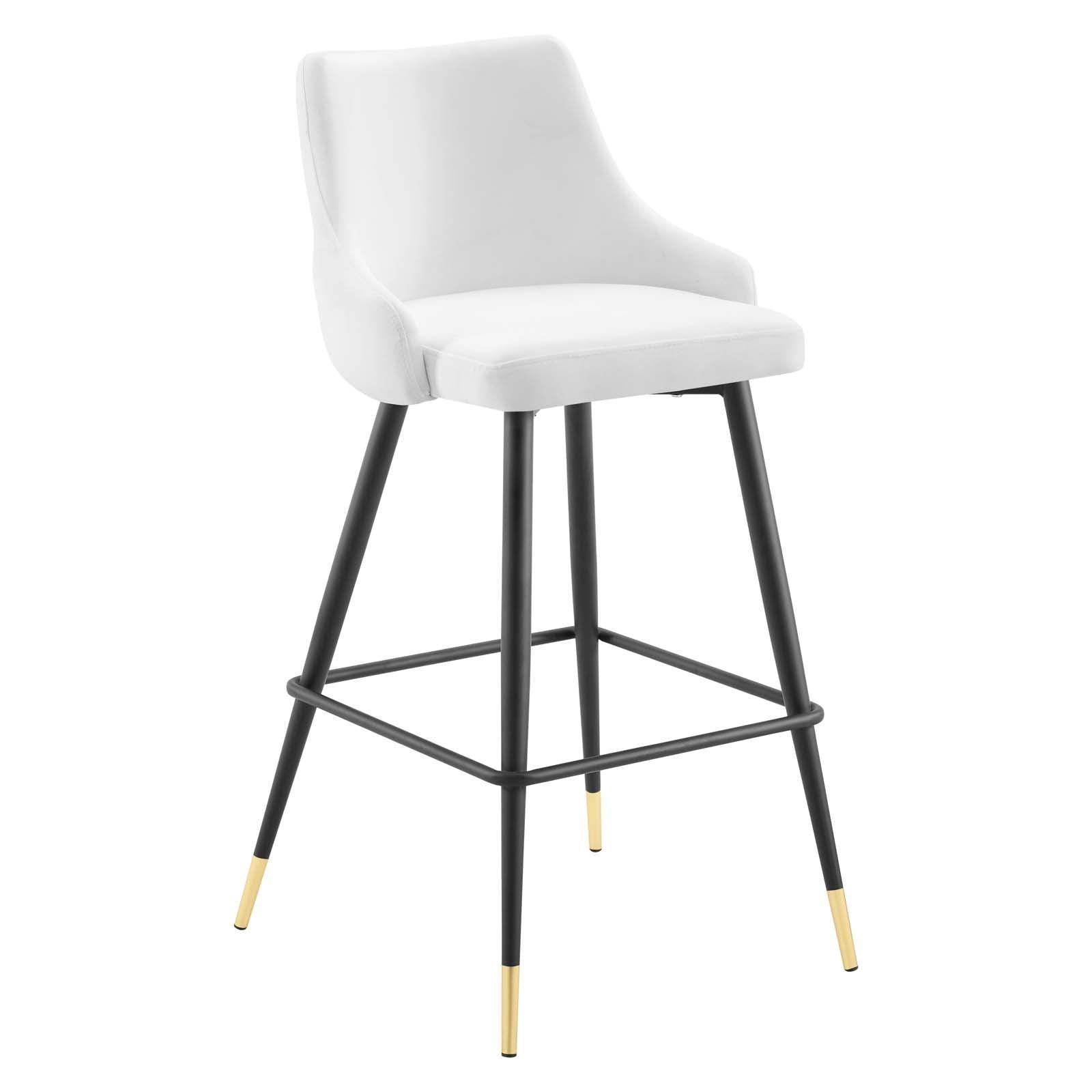 Modway Adorn Performance Velvet Bar Stool FredCo
