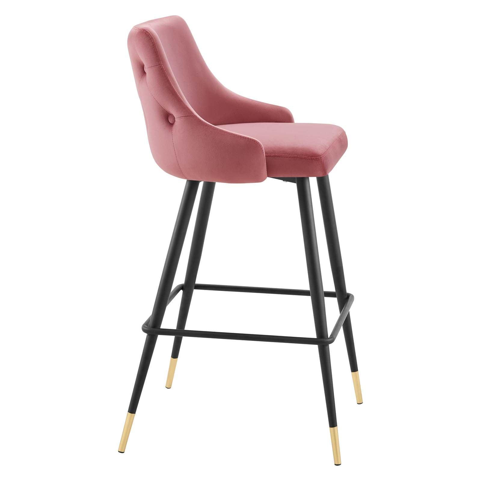 Modway Adorn Performance Velvet Bar Stool FredCo