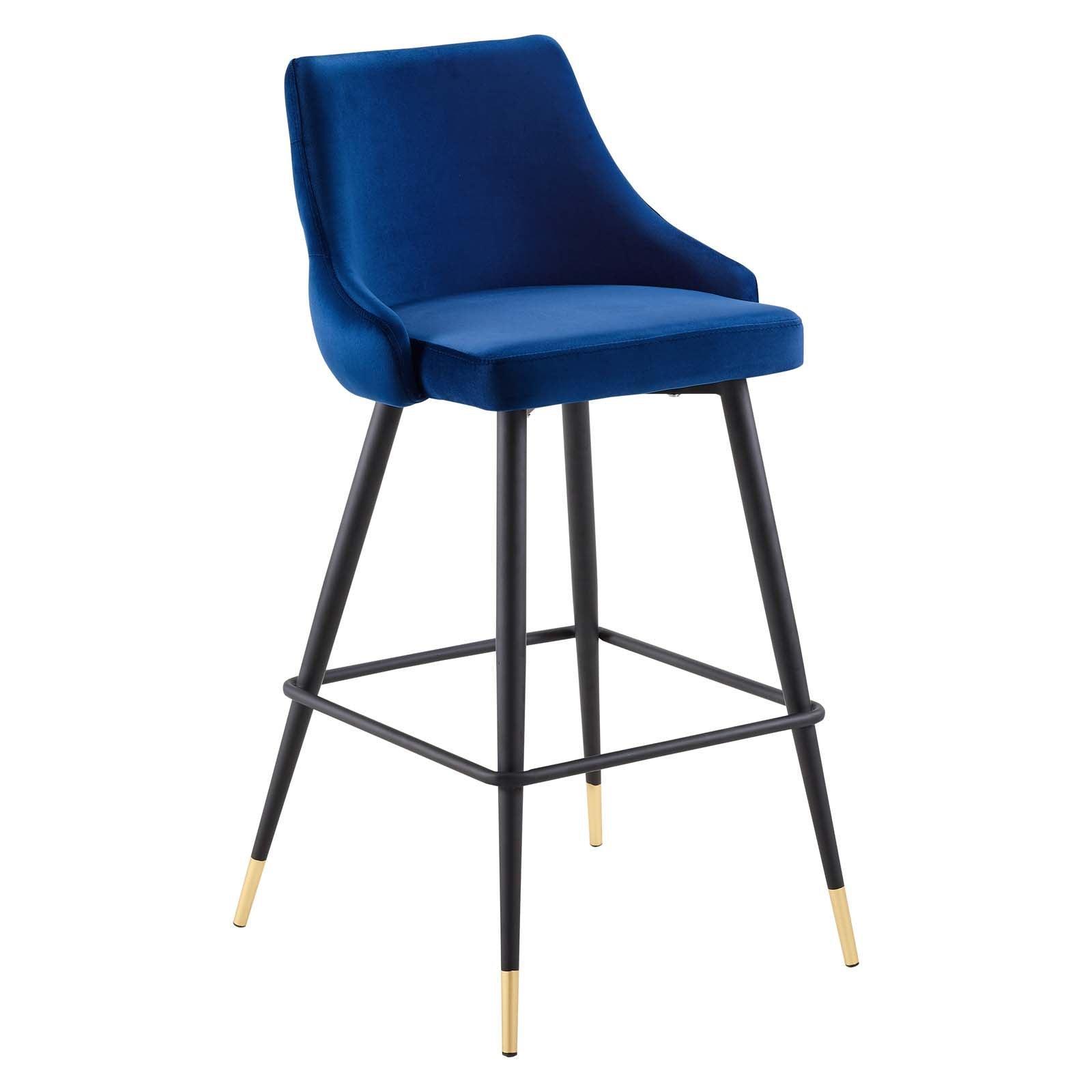 Modway Adorn Performance Velvet Bar Stool FredCo