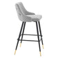Modway Adorn Performance Velvet Bar Stool Set of 2 FredCo