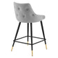 Modway Adorn Performance Velvet Counter Stool Set of 2 FredCo