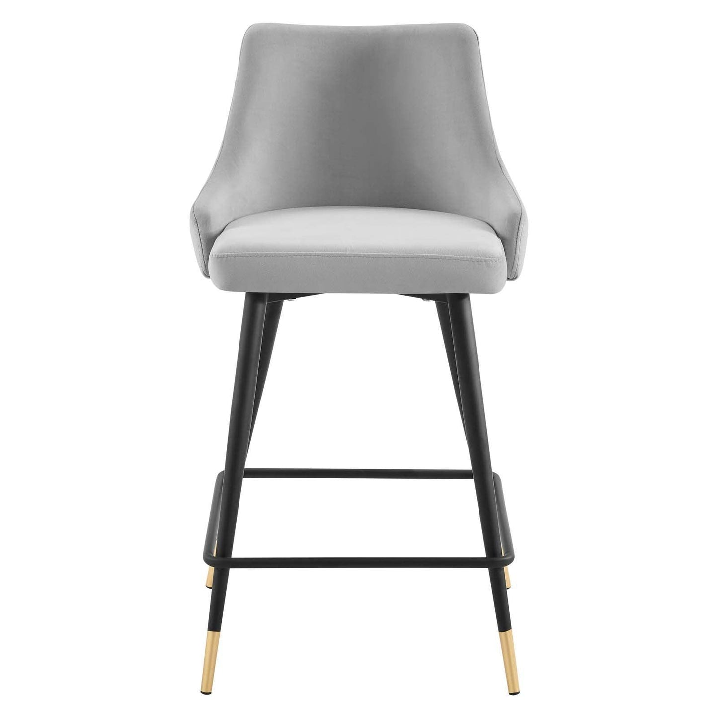 Modway Adorn Performance Velvet Counter Stool Set of 2 FredCo