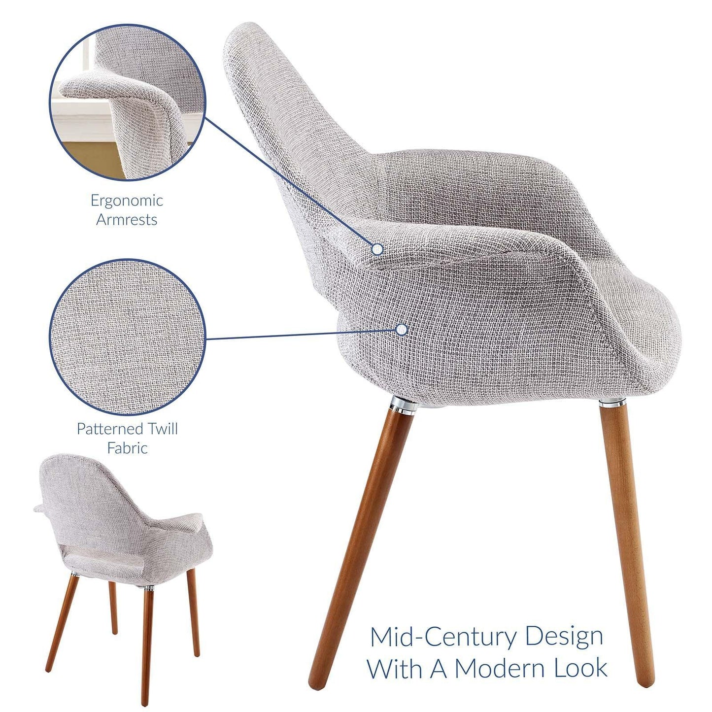Modway Aegis Dining Armchair FredCo