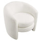 Modway Affinity Upholstered Boucle Fabric Curved Back Armchair FredCo