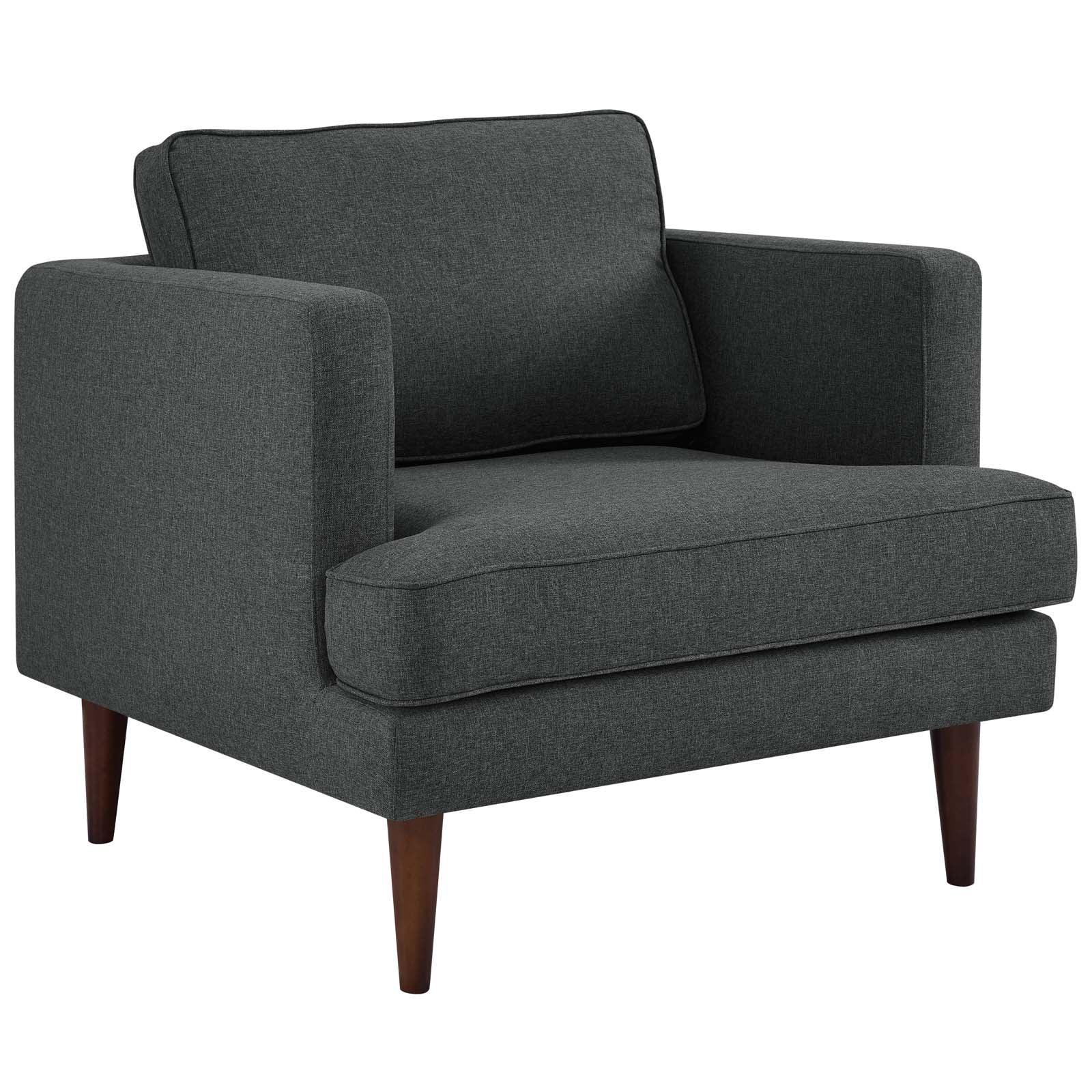 Modway Agile Upholstered Fabric Armchair FredCo