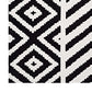 Modway Ailani Geometric Chevron / Diamond Area Rug FredCo