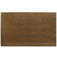 Modway Alacrity 59" Rectangle Wood Dining Table FredCo