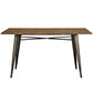 Modway Alacrity 59" Rectangle Wood Dining Table FredCo