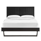 Modway Alana King Wood Platform Bed With Angular Frame FredCo