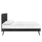 Modway Alana Twin Wood Platform Bed With Splayed Legs FredCo
