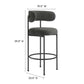 Modway Albie Boucle Fabric Bar Stools - Set of 2, EEI-6520 FredCo