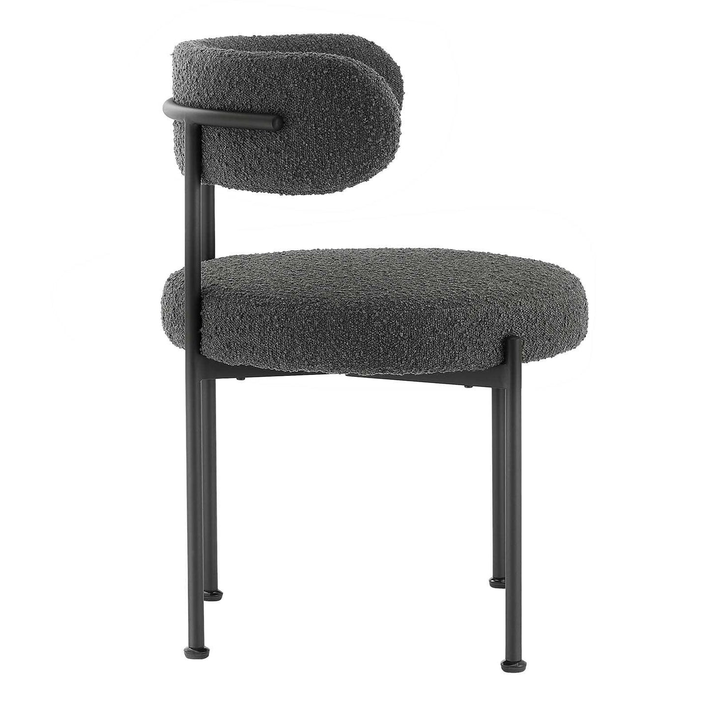 Modway Albie Boucle Fabric Dining Chairs - Set of 2, EEI-6516 FredCo