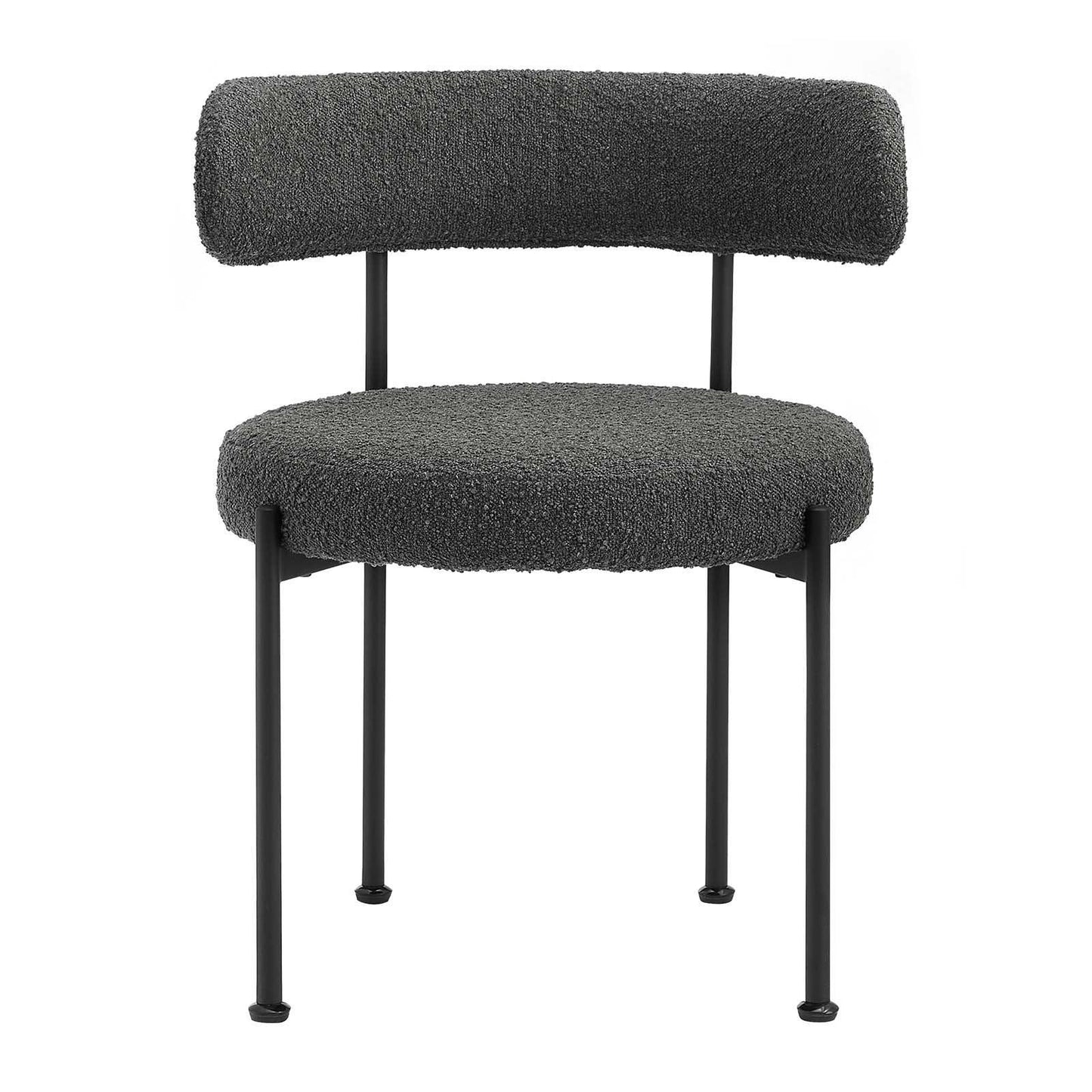 Modway Albie Boucle Fabric Dining Chairs - Set of 2, EEI-6516 FredCo