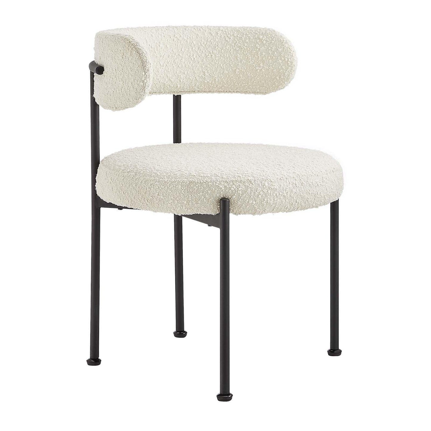 Modway Albie Boucle Fabric Dining Chairs - Set of 2, EEI-6516 FredCo