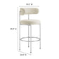 Modway Albie Fabric Bar Stools - Set of 2, EEI-6521 FredCo