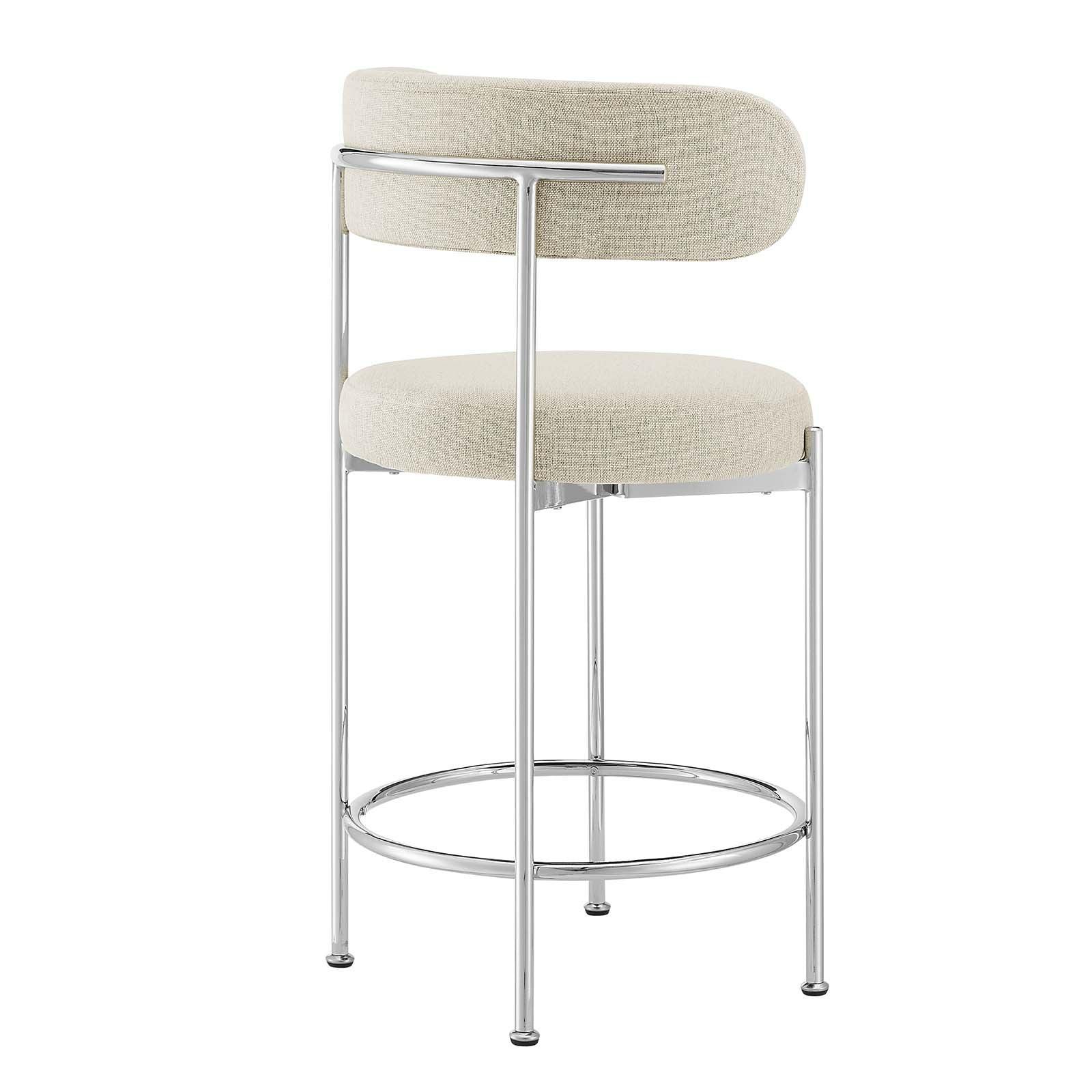 Modway Albie Fabric Counter Stools - Set of 2, EEI-6519 FredCo