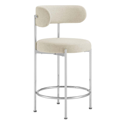 Modway Albie Fabric Counter Stools - Set of 2, EEI-6519 FredCo