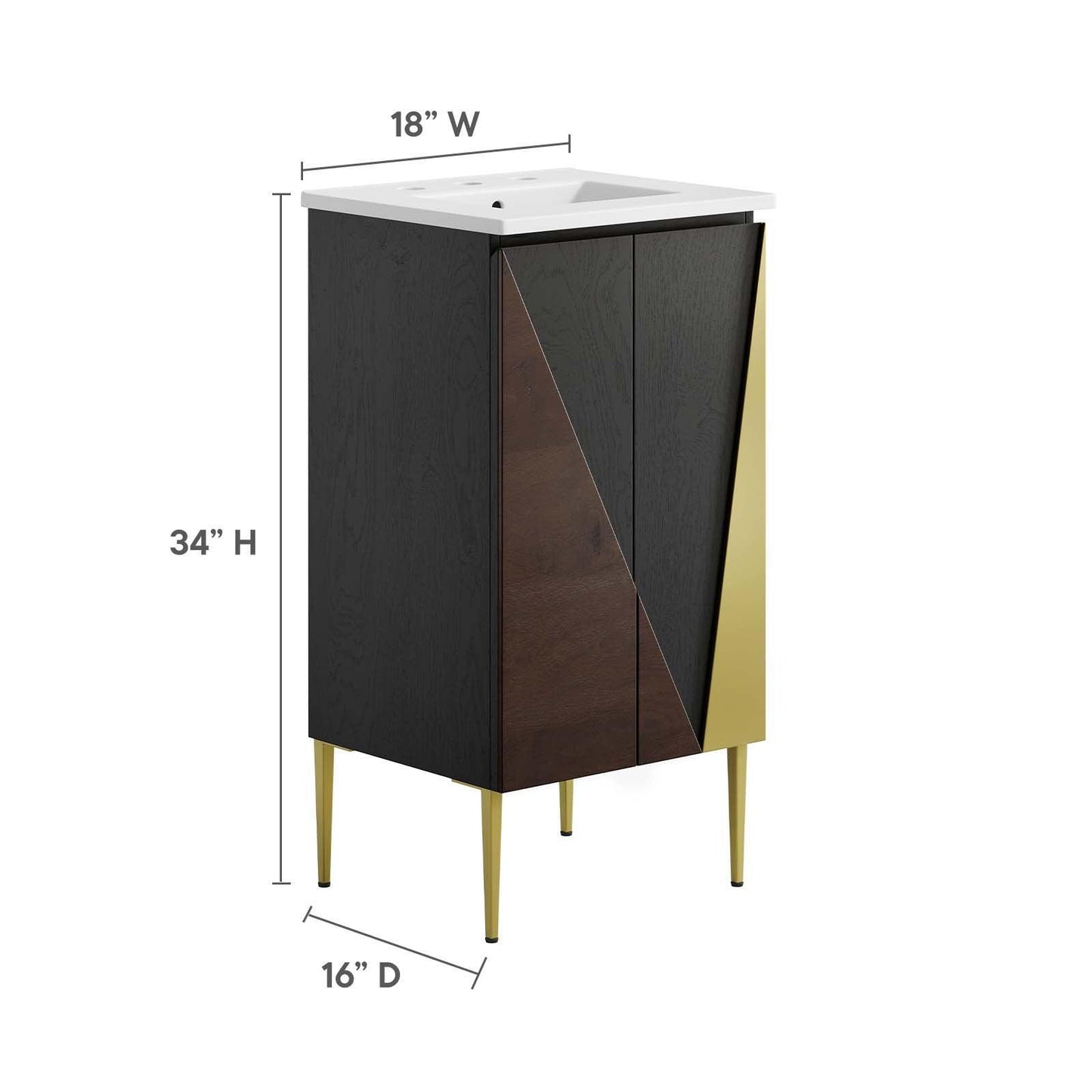 Modway Alchemist 18" Bathroom Vanity FredCo