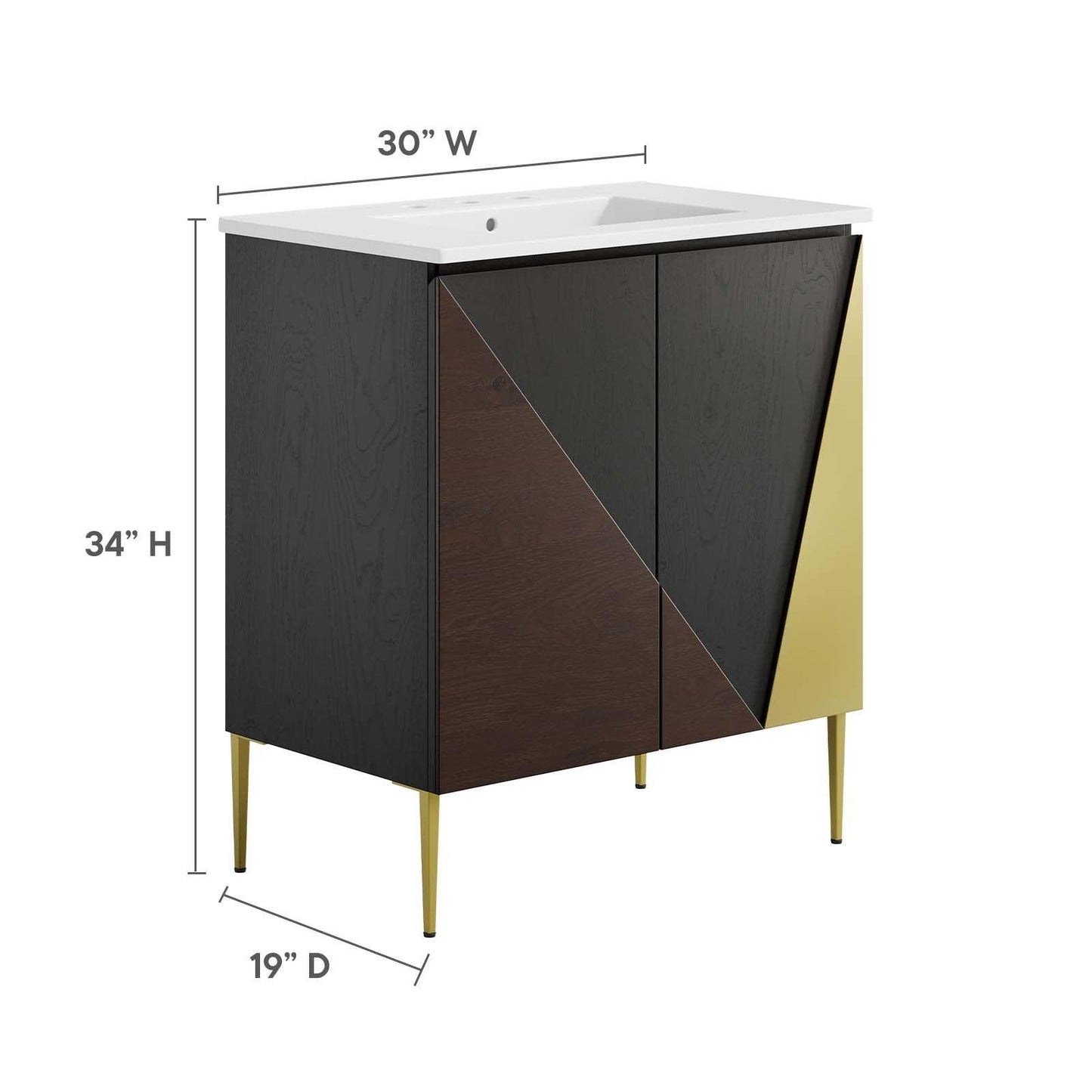 Modway Alchemist 30" Bathroom Vanity FredCo