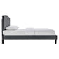 Modway Alessi Performance Velvet King Platform Bed FredCo
