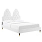 Modway Alexandria Tufted Performance Velvet Full Platform Bed FredCo