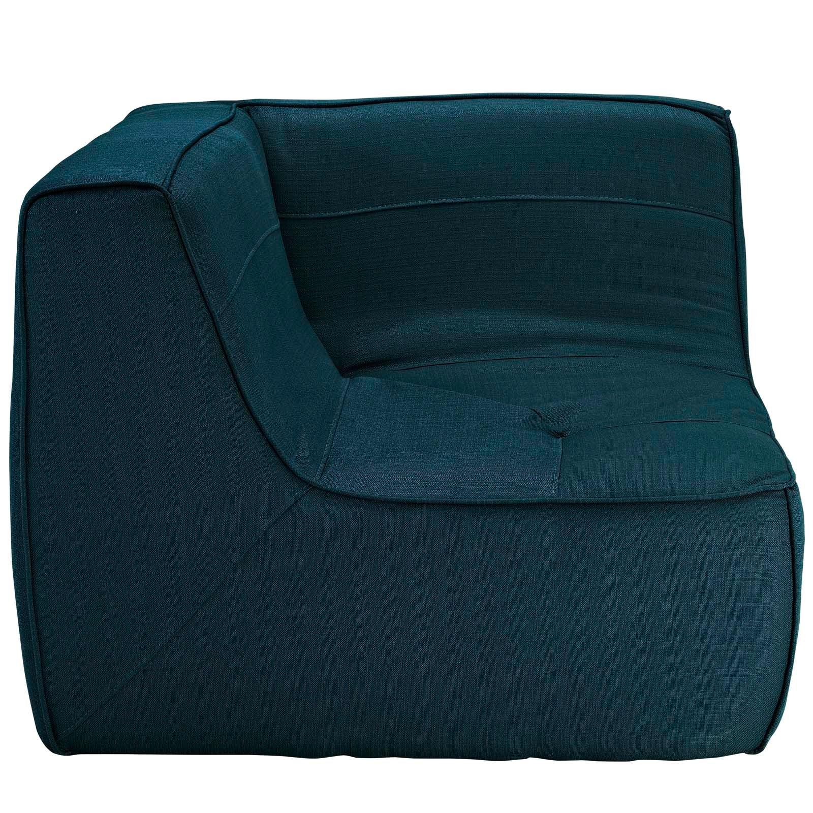 Modway Align Upholstered Fabric Corner Sofa FredCo