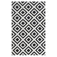 Modway Alika Abstract Diamond Trellis Area Rug FredCo