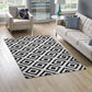 Modway Alika Abstract Diamond Trellis Area Rug FredCo