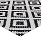 Modway Alika Abstract Diamond Trellis Area Rug FredCo