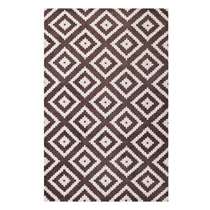 Modway Alika Abstract Diamond Trellis Area Rug FredCo