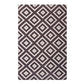 Modway Alika Abstract Diamond Trellis Area Rug FredCo