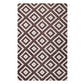 Modway Alika Abstract Diamond Trellis Area Rug FredCo