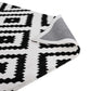Modway Alika Abstract Diamond Trellis Area Rug FredCo