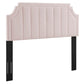 Modway Alyona Channel Tufted Performance Velvet King/California King Headboard FredCo