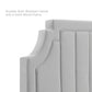 Modway Alyona Channel Tufted Performance Velvet Twin Headboard FredCo