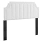 Modway Alyona Channel Tufted Performance Velvet Twin Headboard FredCo