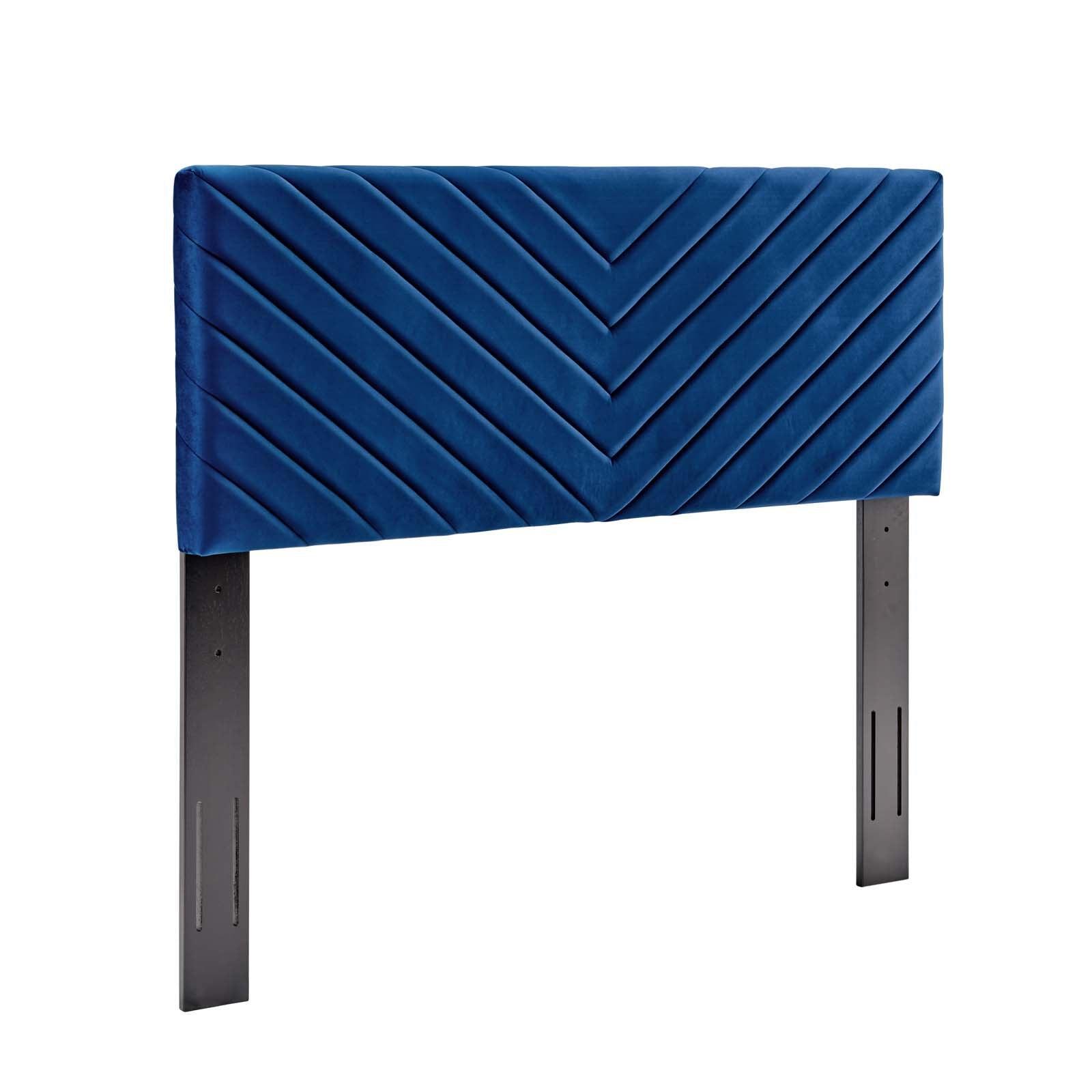 Modway Alyson Angular Channel Tufted Performance Velvet King / California King Headboard FredCo